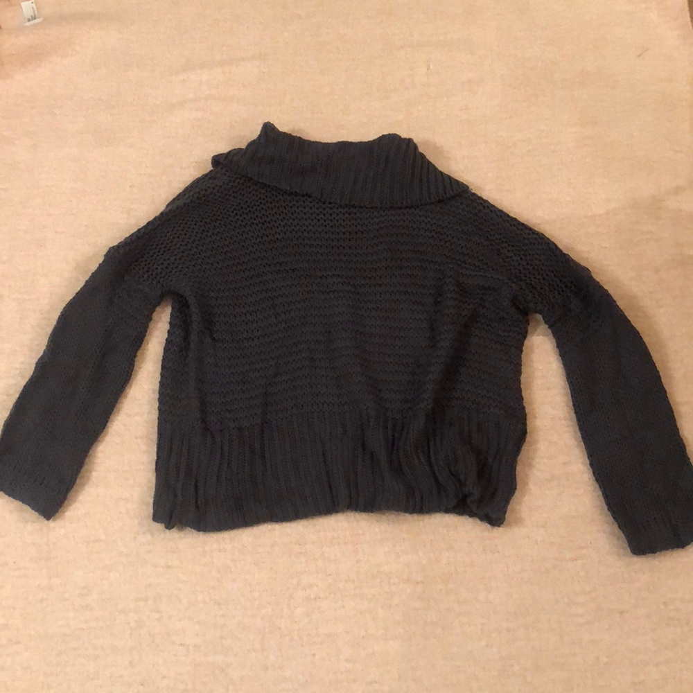 Grey/Blue Umgee Sweater